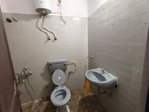 Bathroom in 3 BHK Apartment at Cubbon Terraces, Infantry Road – for Rent