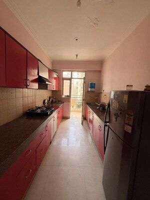 Kitchen in 4 BHK Apartment at Bulland Heights, Sain Vihar – for Sale