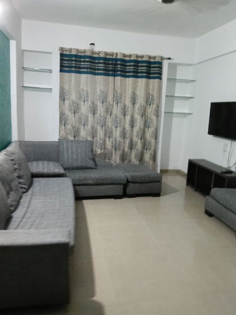 Living Room, gulmohar-goldcoast 2 Bedroom 850 Sq.Ft. Apartment In Kharadi Pune 10701671