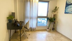 Living Room in 2 BHK Apartment at Hiranandani Atlantis, Powai – for Rent