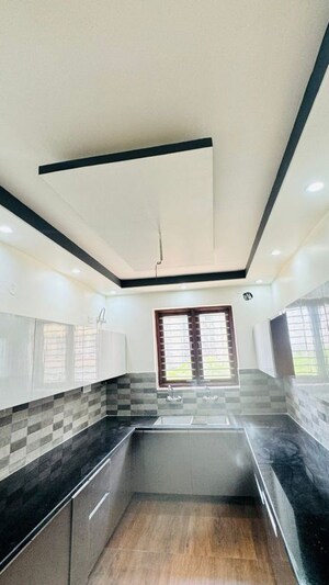 Kitchen in 4 BHK Builder Floor at Green Fields Colony – for Rent