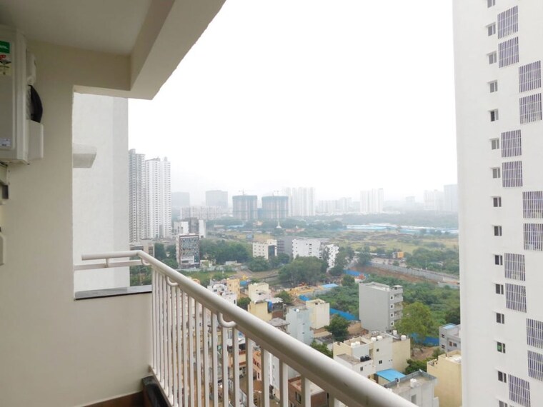 Balcony, my-home-tarkshya 3 Bedroom 1957 Sq.Ft. Apartment In Kokapet Hyderabad 10701689