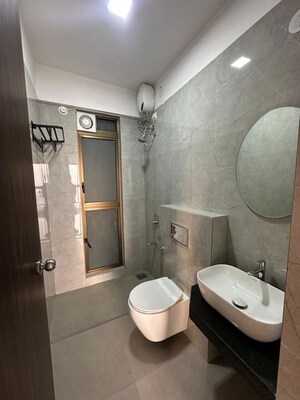 Bathroom in 2 BHK Apartment at Raymond Ten X Habitat, Pokhran Road No Two – for Sale