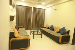 Living Room in 3 BHK Apartment at Vastral – for Sale