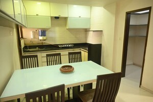 Dining area in 3 BHK Apartment at Vastral – for Sale