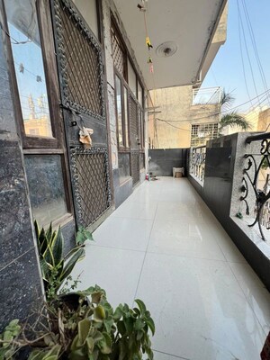 Balcony in 4 BHK Builder Floor at Green Fields Colony – for Rent