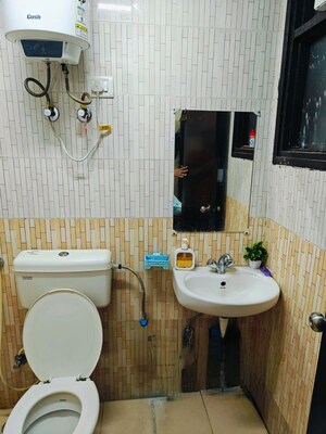 Bathroom in 2 BHK Apartment at Apex Our Bazaar, Sector 37c – for Sale