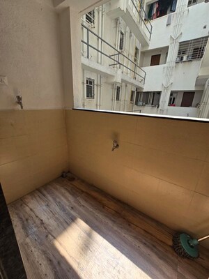 Balcony in 2 BHK Apartment at Shubh Shagun, Kharadi – for Rent