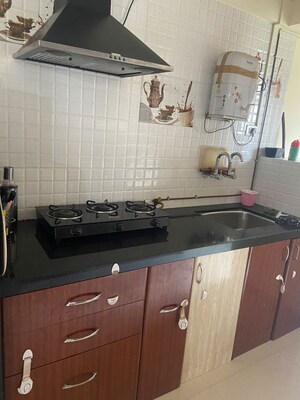 Kitchen in 2 BHK Apartment at Blue Berry, Kharadi – for Rent