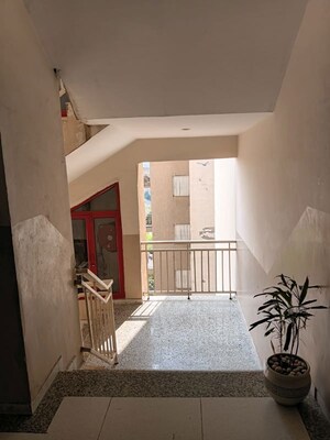 Staircase in 3 BHK Apartment at Sushma Crescent, Dhakoli – for Rent