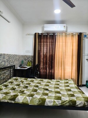 Bedroom in 1 RK Apartment at Royal Palms, Goregaon East – for Rent