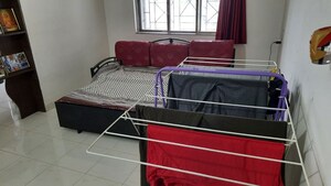 Balcony in 2 BHK Apartment at Bhusari Colony – for Rent