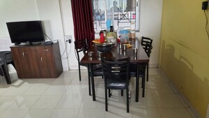 Living Room in 2 BHK Apartment at Bhusari Colony – for Rent