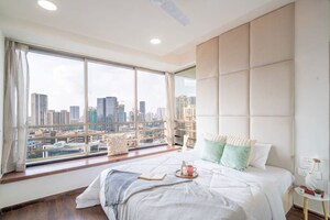 Bedroom in 3 BHK Apartment at Oberoi Springs, Andheri West – for Sale