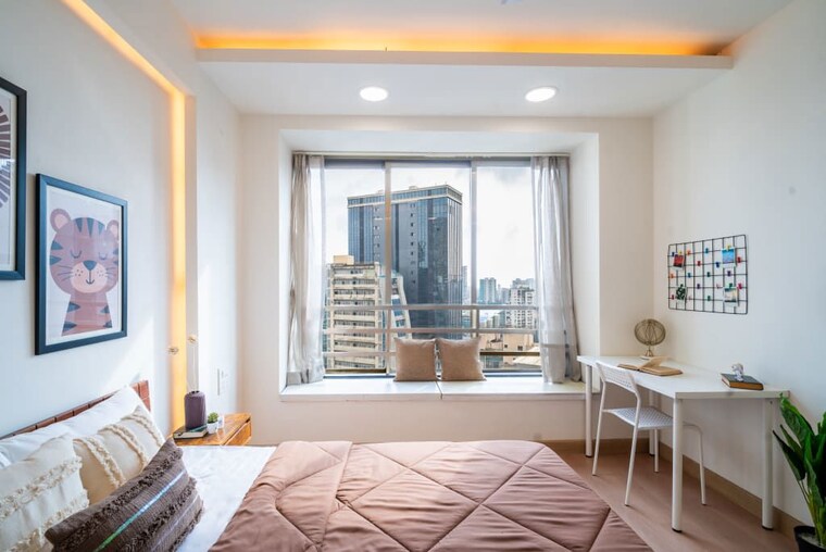 Bedroom, oberoi-springs 3 Bedroom 2080 Sq.Ft. Apartment In Andheri West Mumbai 10701812