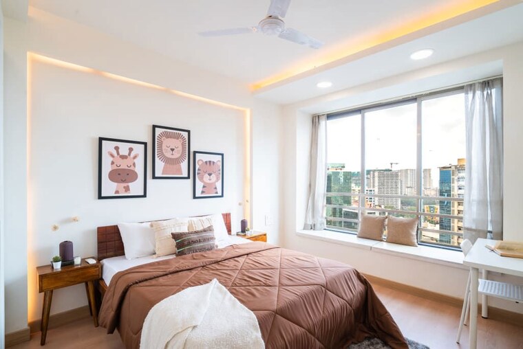 Bedroom, oberoi-springs 3 Bedroom 2080 Sq.Ft. Apartment In Andheri West Mumbai 10701812