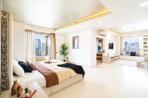 Living Room in 3 BHK Apartment at Oberoi Springs, Andheri West – for Sale
