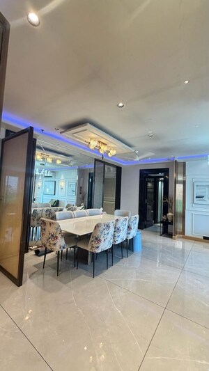 Living Room in 3 BHK Apartment at Hubtown The Premiere, Andheri West – for Rent