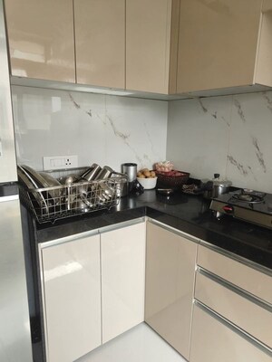 Kitchen in 2.5 BHK Apartment at The Wadhwa Atmosphere, Mulund West – for Sale