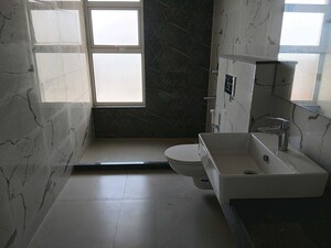Bathroom in 4 BHK Builder Floor at Sector 21 – for Rent