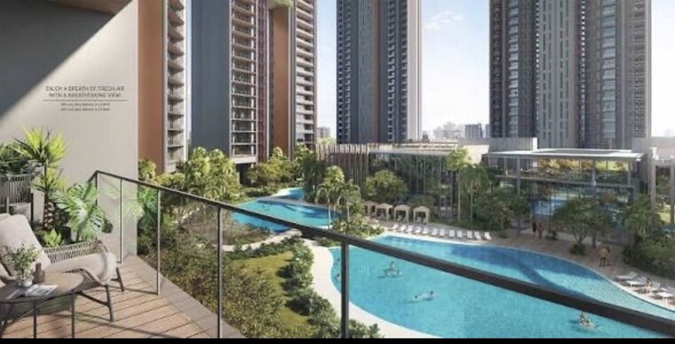 Swimming Pool, signature-global-cloverdale 3 Bedroom 2095 Sq.Ft. Apartment In Sector 71 Gurgaon 10701863