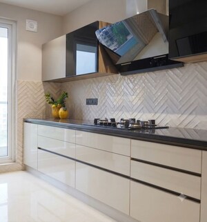Kitchen in 3 BHK Builder Floor at Orris Aanandam Ora, Sector 93 – for Sale