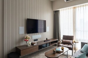 Living Room in 2 BHK Apartment at Lodha Allura, Worli – for Sale