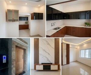Kitchen in 3 BHK Apartment at Jains Salzburg, Bandlaguda Jagir – for Rent