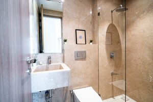 Bathroom in 3 BHK Apartment at Fair Field, Santacruz West – for Sale