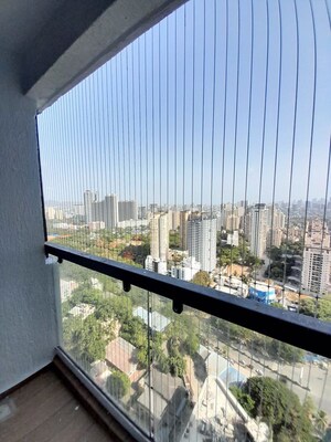 Balcony in 1 BHK Apartment at Dhamji Shamji Mahavir Spring Tulip Phase 1, Pokhran Road No Two – for Rent