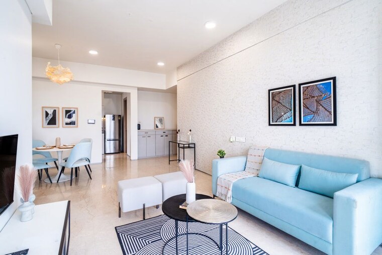 Living Room, rustomjee-seasons 3 Bedroom 1144 Sq.Ft. Apartment In Bandra East Mumbai 10701946