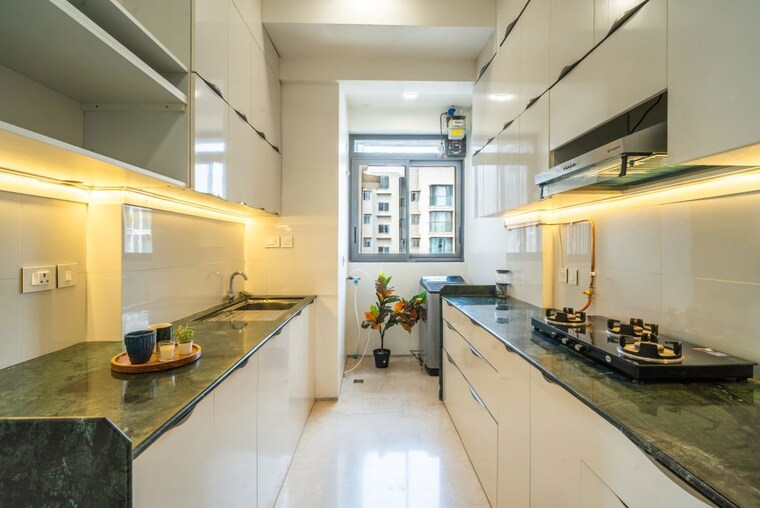Kitchen, rustomjee-seasons 3 Bedroom 1144 Sq.Ft. Apartment In Bandra East Mumbai 10701946