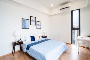 Bedroom in 3 BHK Apartment at Rustomjee Seasons, Bandra East – for Sale