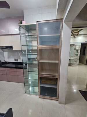 Kitchen in 2 BHK Apartment at Shree Satya Shankar Residency, Manpada – for Rent