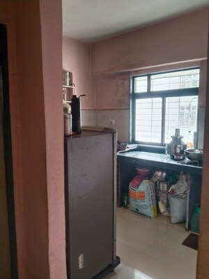 Kitchen in 1 BHK Apartment at Rajaram Sukur Sapphire, Ghodbunder Road – for Rent