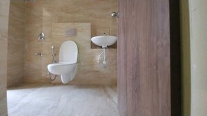 Bathroom in 1 BHK Apartment at Siddhi Highland Springs, Dhokali – for Rent