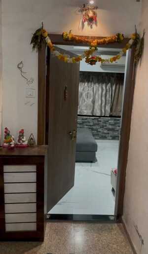 Balcony in 1 RK Apartment at Everest Gardens CHS, Ghatkopar East – for Rent