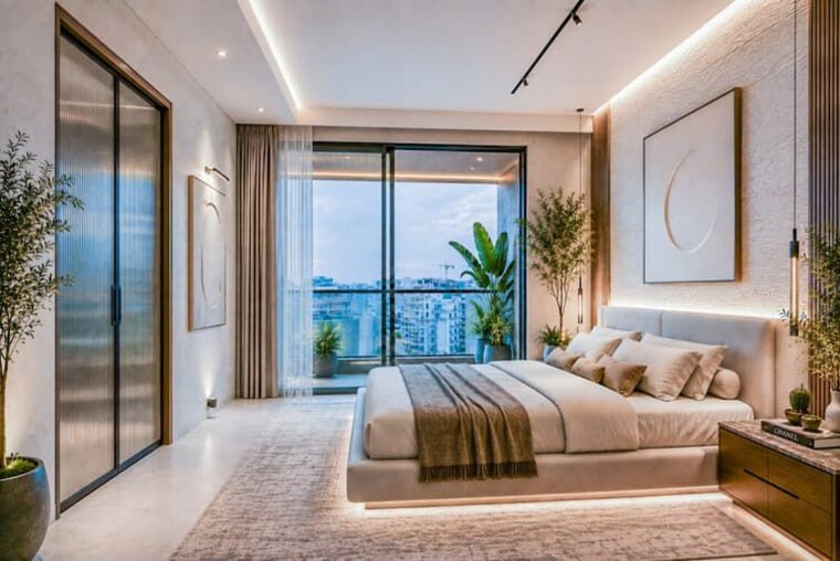 Bedroom, fair-field 4 Bedroom 2818 Sq.Ft. Apartment In Santacruz West Mumbai 10701971