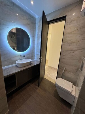 Bathroom in 4 BHK Apartment at Eros Rosewood City, Sector 49 – for Rent