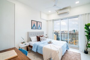 Bedroom in 3 BHK Apartment at Ekta Tripolis, Goregaon West – for Sale
