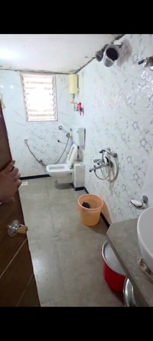 Bathroom in 3 BHK Apartment at Bhairav Srishti, Bhayandar West – for Sale
