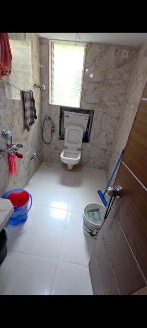 Bathroom in 3 BHK Apartment at Bhairav Srishti, Bhayandar West – for Sale