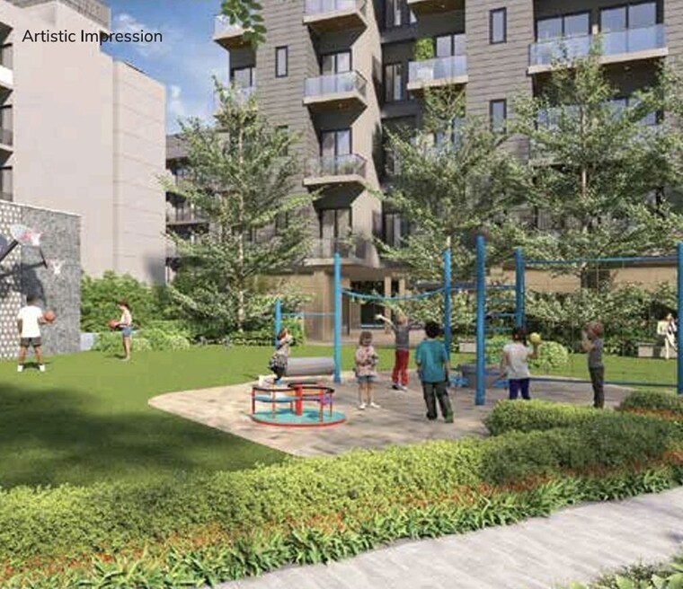 Garden, ganga-kashi-residences 3 Bedroom 1630 Sq.Ft. Builder Floor In Sector 89 Gurgaon 10701998