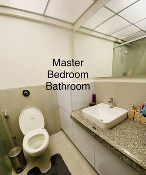Bathroom in 3.5 BHK Apartment at Goel Ganga Acropolis, Baner – for Sale