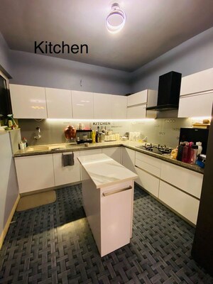 Kitchen in 3.5 BHK Apartment at Goel Ganga Acropolis, Baner – for Sale