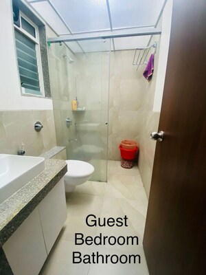 Bathroom in 3.5 BHK Apartment at Goel Ganga Acropolis, Baner – for Sale