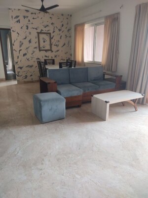 Living Room in 3.5 BHK Apartment at Goel Ganga Acropolis, Baner – for Sale