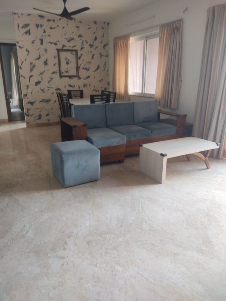 Living Room, goel-ganga-acropolis 3.5 Bedroom 1700 Sq.Ft. Apartment In Baner Pune 10701996