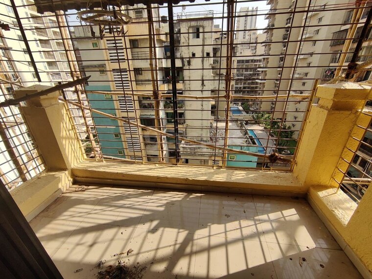 Balcony, jalvayu-vihar-phase-2-and-3 2 Bedroom 600 Sq.Ft. Apartment In Kharghar Sector 20 Navi Mumbai 10702031