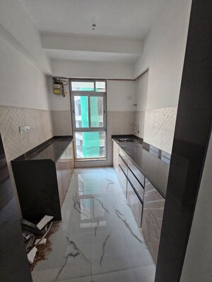Building Lobby in 1 BHK Apartment at Rockline The Meridian Towers, Ghatkopar West – for Rent
